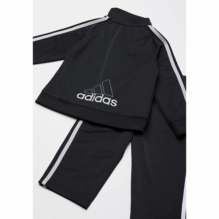Adidas Boys' Tricot Jacket & Pant Set - Sporty Style