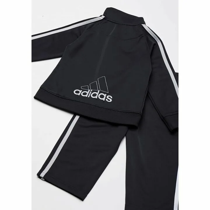 Adidas Boys' Tricot Jacket & Pant Set - Sporty Style