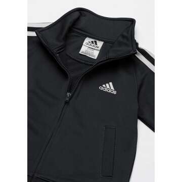 Adidas Boys' Tricot Jacket & Pant Set - Sporty Style