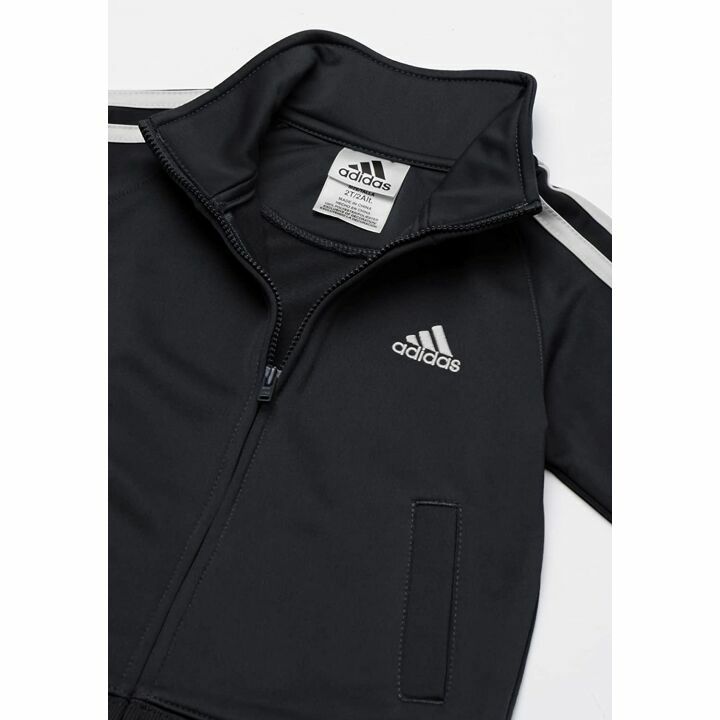 Adidas Boys' Tricot Jacket & Pant Set - Sporty Style