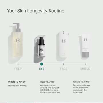 OneSkin EYE OS-01 Peptide Skin Longevity Eye Cream - Improves Skin Hydration and Firmness, For All Skin Types Including Sensitive Skin