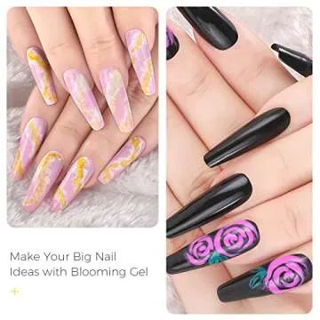 BURANO Nail Blooming Gel - Stunning Nail Art Effect