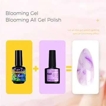 BURANO Nail Blooming Gel - Stunning Nail Art Effect