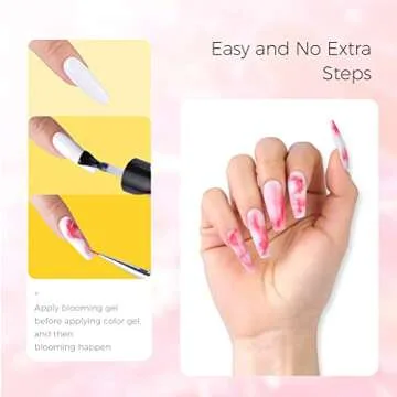 BURANO Nail Blooming Gel - Stunning Nail Art Effect