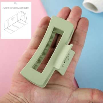 Loanzeg 6pcs Bridesmaid Proposal Hair Claw Clips