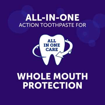 Arm & Hammer Complete Care Toothpaste, Fresh Mint Flavor, Whole Mouth Protection, 6.0oz (4-Pack)