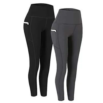 Fengbay Yoga Pants: High Waist, Pockets & Comfort