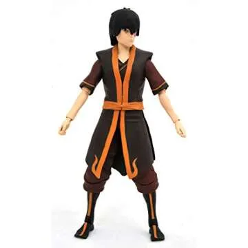 Diamond Select Toys Avatar The Last Airbender: Zuko Deluxe Action Figure, Multicolor