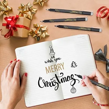 Tebik Calligraphy Pens Set - 22 Pack for Art & Journaling