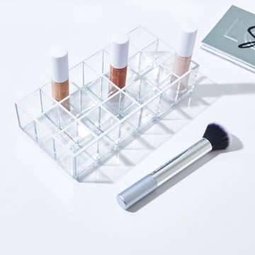 iDesign 18-Compartment Lipstick Organizer for Beauty Lovers
