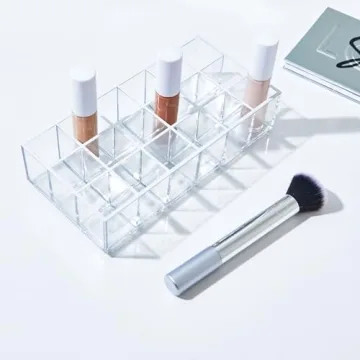 iDesign 18-Compartment Lipstick Organizer for Beauty Lovers