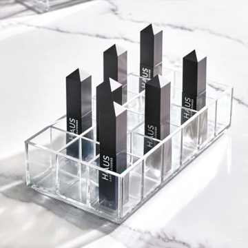 iDesign 18-Compartment Lipstick Organizer for Beauty Lovers