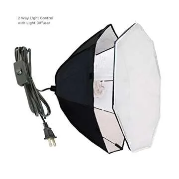 LimoStudio Photography Video Studio Lighting Kit - Continuous Soft Box