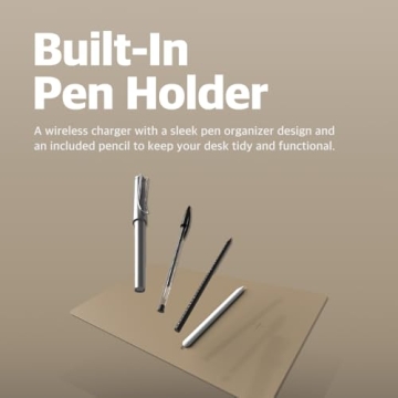 POUT H3 PRO Qi Wireless Charging Mouse Pad for MacBook & iPhone