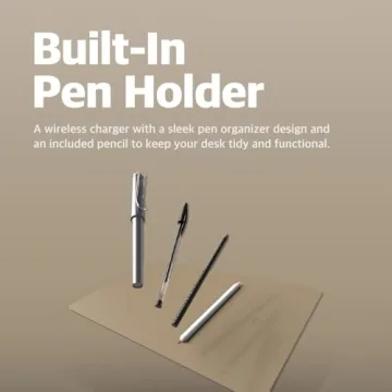 POUT H3 PRO Qi Wireless Charging Mouse Pad for MacBook & iPhone