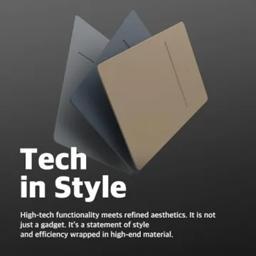 POUT H3 PRO Qi Wireless Charging Mouse Pad for MacBook & iPhone