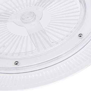Amazon Basics Plastic Kitchen Turntable