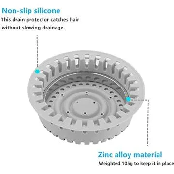 Aojuxix Drain Hair Catcher - Effective & Easy to Use