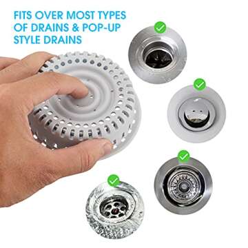 Aojuxix Drain Hair Catcher - Effective & Easy to Use