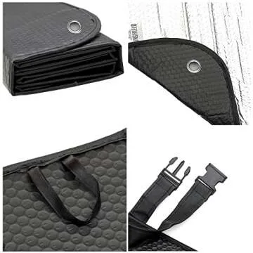 CBKSUHBADE Car Windshield Sunshade for Ultimate UV Protection