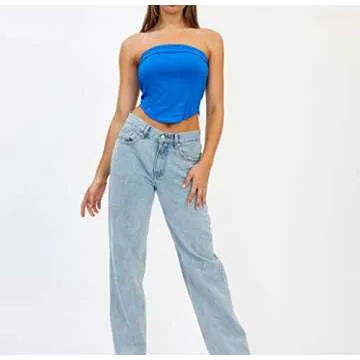 Chic MISSACTIVER Strapless Tube Top for Stylish Women