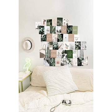 Botanical Wall Collage Kit for Teen Room Decor - Aesthetic