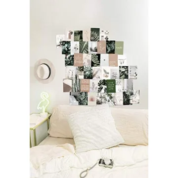 Botanical Wall Collage Kit for Teen Room Decor - Aesthetic