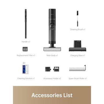 Dreame H12 PRO Wet Dry Vacuum Cleaner for Spotless Floors