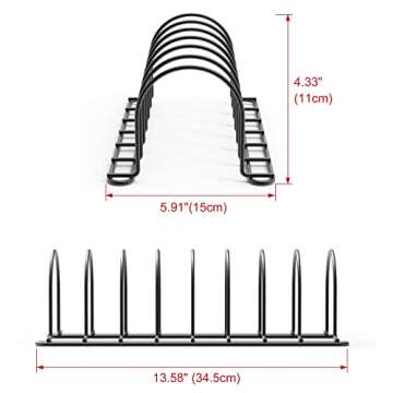 JAQ Pot Lids Holder - Organize Pots and Pans Stylishly