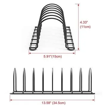 JAQ Pot Lids Holder - Organize Pots and Pans Stylishly