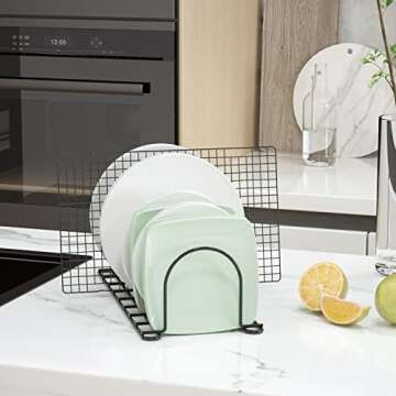 JAQ Pot Lids Holder - Organize Pots and Pans Stylishly