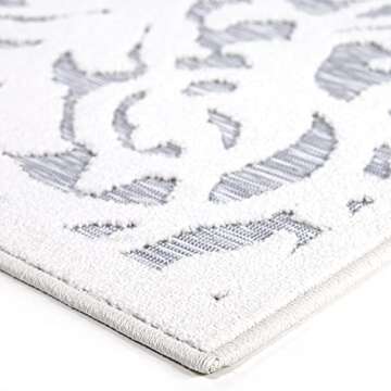 My Texas House Ladybird Runner, 1'11" x 5', Natural Blue