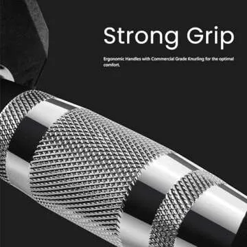 Gyms Weights Dumbbells Sets with Rack,450-550 lbs Hex Dumbbell Sets MAX 5-50 lbs Hand Free Weights Rack with Dumbbell Sets Rubber Dumbbells Set for Your Home Gym (450, Pounds)