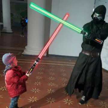 Light Up Sabers Pack with FX Sound for Kids