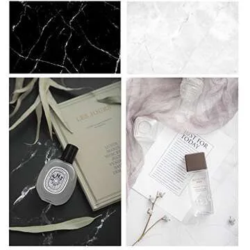 Flat Lay Marble Backdrops for Stunning Photography