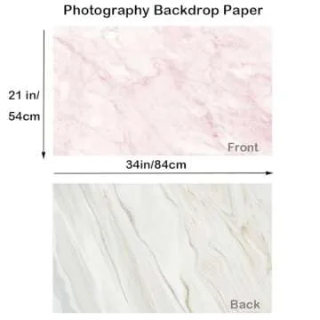 Flat Lay Marble Backdrops for Stunning Photography