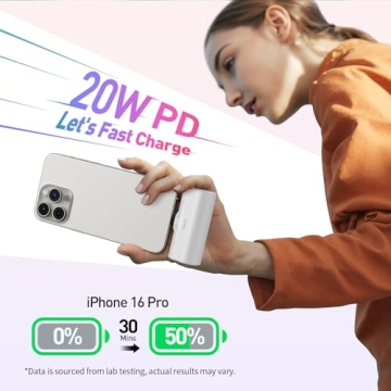 iWALK 20W Fast Charging Power Bank for iPhone 15/16