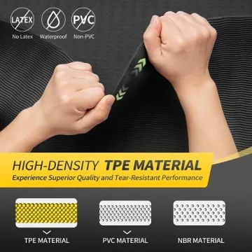 Durable CAMBIVO Yoga Mat for Comfort and Style