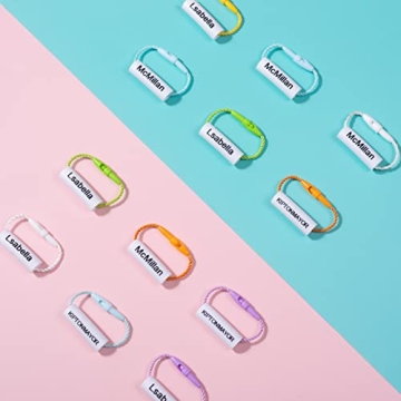 Waterproof Customized Tags for Kids’ Belongings Pack of 30