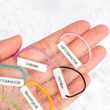 Waterproof Customized Tags for Kids’ Belongings Pack of 30