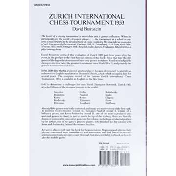 Zurich International Chess Tournament, 1953 - A Must-Have for Chess Enthusiasts