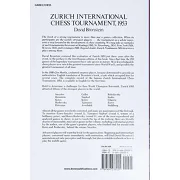 Zurich International Chess Tournament, 1953 - A Must-Have for Chess Enthusiasts