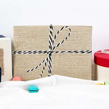 Christmas Cotton Bakers Twine - Eco-Friendly Party Decoration