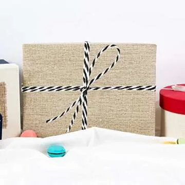 Christmas Cotton Bakers Twine - Eco-Friendly Party Decoration
