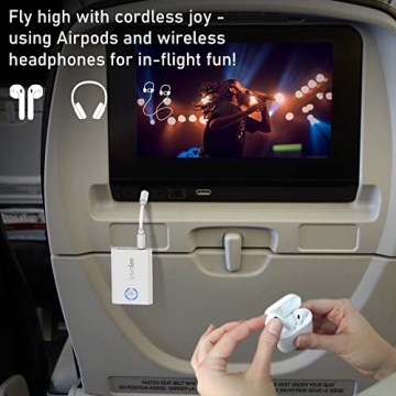 Lavales 2-in-1 Bluetooth Adapter for High-Quality Audio