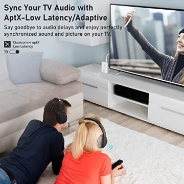 Lavales 2-in-1 Bluetooth Adapter for High-Quality Audio