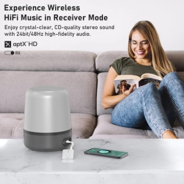 Lavales 2-in-1 Bluetooth Adapter for High-Quality Audio