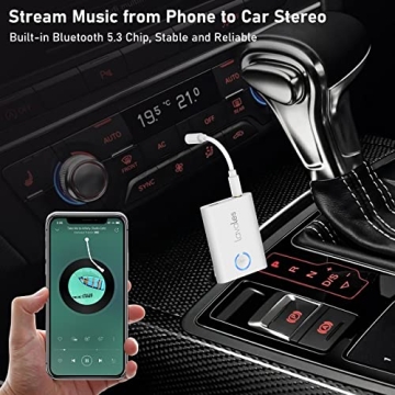 Lavales 2-in-1 Bluetooth Adapter for High-Quality Audio