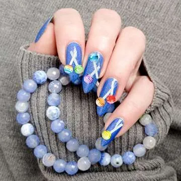 Cute PAGOW Lollipop Nail Art Charms for Creative Fun