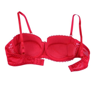 Luxurious Strapless Push Up Lace Bra for All Occasions